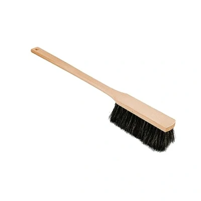 Immagine di ToM PaR Spazzola per strofinare in legno Manico ergonomico Setole miste fini Non graffia lungo infrangibile Additivo di crine naturale Auto Casa Lunghezza: 60 cm