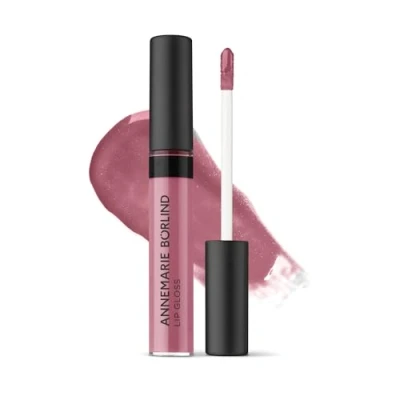 Immagine di ANNEMARIE BÖRLIND Lip Gloss Dewy Rosé EFFECTIVE NATURAL BEAUTY (9 ml) Intensa lucentezza del colore e cura per labbra lisce, con acido ialuronico idratante, vegano..