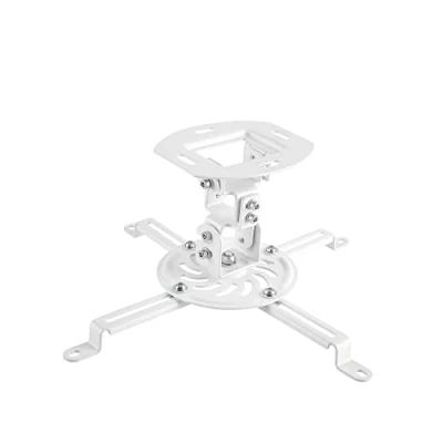 Immagine di perfect supporto per proiettori, inclinabile da 15/+15, orientabile a 360, ruotabile distanza dal soffitto 15 cm, carico massimo 13,5 kg, bianco