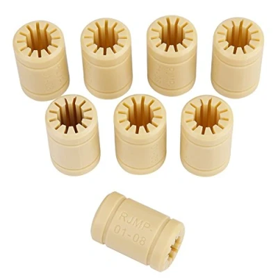 Immagine di 8pcs Set 3D Printer Solid Polymer LM8UU Cuscinetto lineare da 8mm Albero