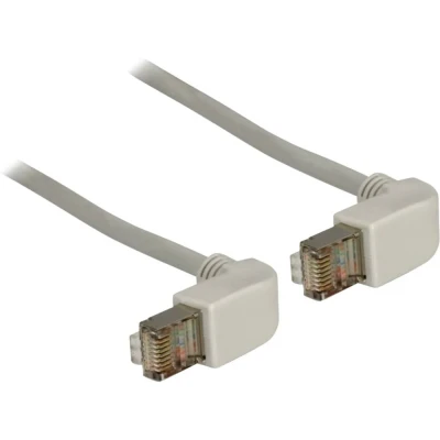 Immagine di Delock 83515 RJ45 cavo di rete, patch CAT 5e S/FTP 1.00 m Grigio 1 pz.