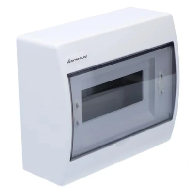 Immagine di ELEKTROPLAST Scatola di distribuzione Rn 8 (N+PE) AP moduli, IP40 Rn8 7.2 0561, blu