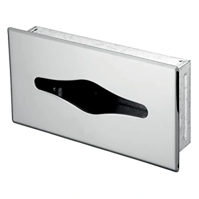 Immagine di Ideal Standard A9133MY Serie IOM porta kleenex da inserire a muro, acciao inossidabile