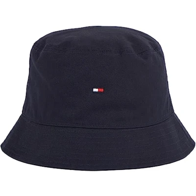 Immagine di Tommy Hilfiger FLAG Bucket HAT Cappello, Taglia: One Size, Desert sky