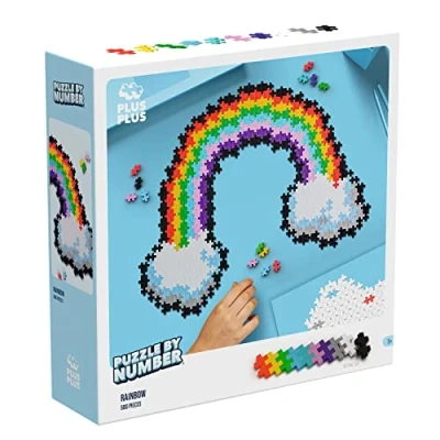 Immagine di Plus Puzzle Bambina Di Numeri Arcobaleno Giochi 5 Anni Femmina O Più Educativi Bambini Regalo Bimba