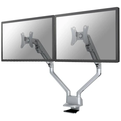 Immagine di Neomounts FPMA D750DSILVER 2 vie Supporto da tavolo per monitor 25,4 cm (10) 81,3 (32) Girevole, Rotante, Inclinabile