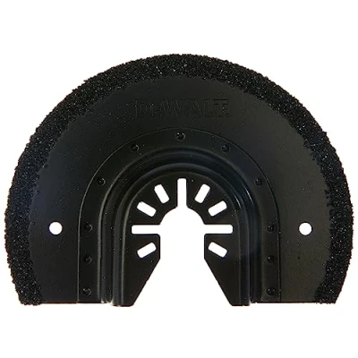 Immagine di DEWALT DT20717 QZ Accessori per utensile multifuzione lama segmentata in metallo duro spessore 3mm fresatura di fessure su intonaco e calcestruzzo poroso, distacco fughe tra piastrelle