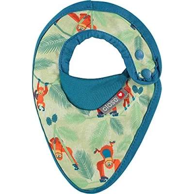 Immagine di Close Pop in Bavaglino impermeabile per neonato da 0 a 6 mesi, colore: Orangutan