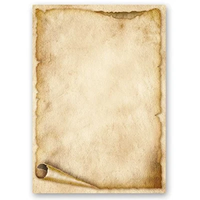 Immagine di papier décoré à lettre motif vieux format a4 90 g/m²
