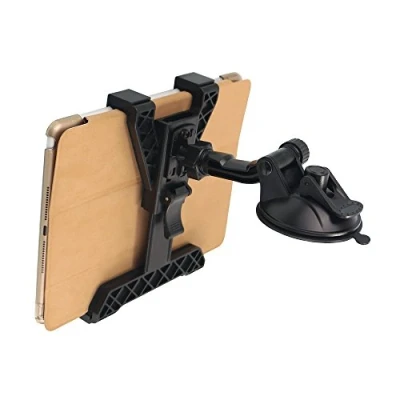 Immagine di Supporto Auto Tablet 3 in 1, iPad per Camion [Versione con Ventosa Potente] Culla Universale Cruscotto e Parabrezza iPad, Mini, Galaxy Tab Adatto a Tutti i da 6&quot; 11&quot;
