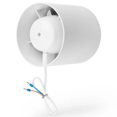 Immagine di Calimaero Inline 100 Estrattore di Ventola per Canali Silenziosi in Linea 230V 50Hz 12W 130 m3/h 34 dB