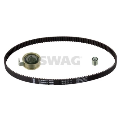 Immagine di SWAG 32 92 4755 Kit cinghia di distribuzione 150 con bullone/vite rullo tenditore, galoppino AUDI: A4 B7 Avant, B6 A6 C5 Avant