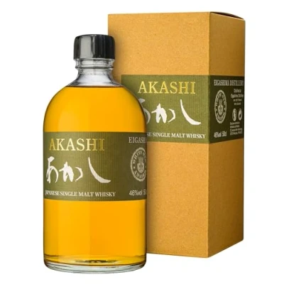 Immagine di Akashi Single Malt di Quercia Bianca Giapponese, Whisky 500 ml