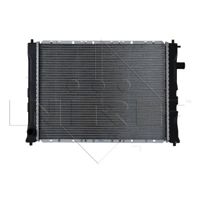 Immagine di NRF EASY FIT 55326 Radiatore motore Alluminio 522 396 24 con parti annesse Alette di raffreddamento saldate ROVER: 400 Hatchback