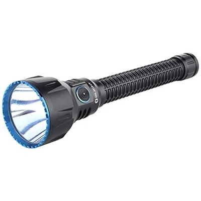 Immagine di OLIGHT Javelot Turbo Torcia Potente 1300 lumen, Portata Super Lunga di Metri, 4 Modalità Illuminazione Doppio Interruttore, Ricaricabile Batteria Grande per Ricerca, Salvataggio