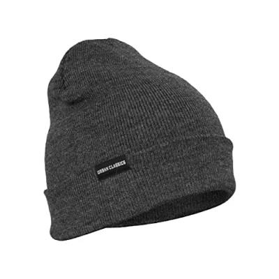 Immagine di Urban Classics Basic FLAP Berretto, Uomo, Taglia: One Size, Charcoal
