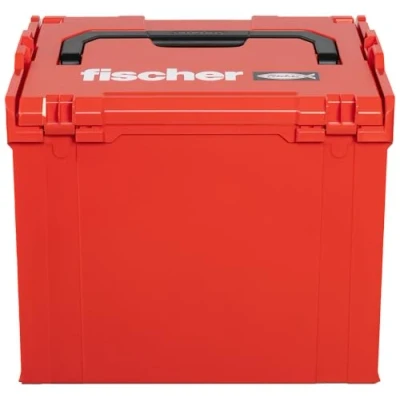 Immagine di Fischer L BOXX FLB 374 Valigetta Porta Attrezzi Impilabile e Agganciabile, Cassetta Utensili Espandibile, Vuota, Compatibile per Sortimo, 508139