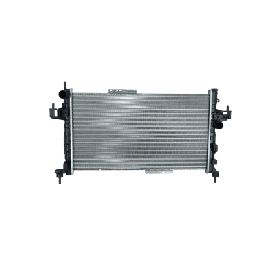Immagine di NRF Economy Class 54753A Radiatore motore Alluminio 600 341 23 Alette di raffreddamento montate meccanicamente OPEL: Corsa C Hatchback