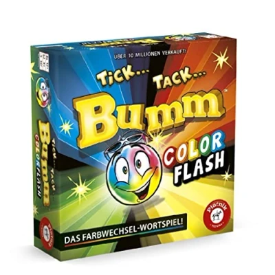 Immagine di Piatnik 6691 Flash a colori: 30 anni Tick Tack Bumm Hier in questa edizione con una bomba che cambia colore e ticchettio