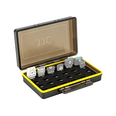 Immagine di JJC MINI USB Flash Drive Storage Case Organizer per 24x SDCZ430 SDCZ33 Samsung Netac PNY HP KingSton Box Supporto chiavetta