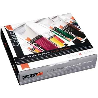 Immagine di Cobra Set di prova colore ad olio per artisti 6 x 20 ml