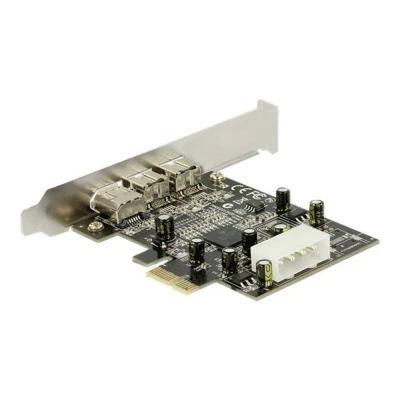 Immagine di Delock PCI Express card FireWire A / B Scheda PCIe