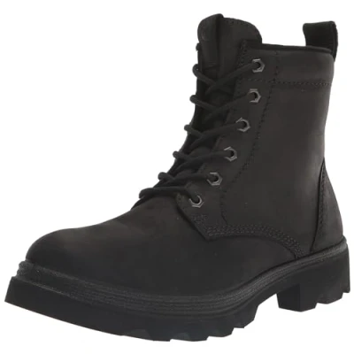 Immagine di ECCO Grainer W 6IN WP Stivaletti stringati, Donna, Taglia: 40, Black Nubuk