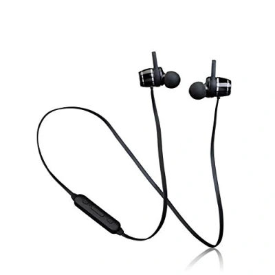 Immagine di Lenco EPB 030BK Sport Cuffie auricolari Bluetooth Nero headset con microfono, Resistente al sudore