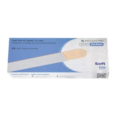 Immagine di STALEKS DWCE 20 100/25 SOFT RICAMBIO LIMA RETTA GRANA 100 25PZ