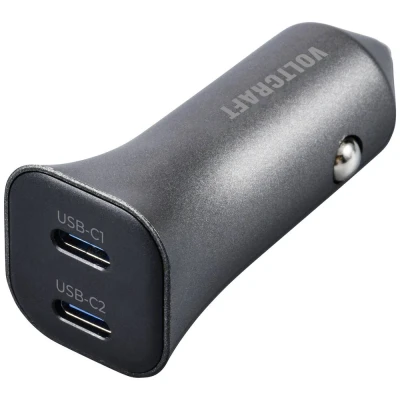 Immagine di VOLTCRAFT CPS 40W/ 2 VC RA401 Caricatore USB 40 W Automobile Corrente di uscita max. 3 A presa C®