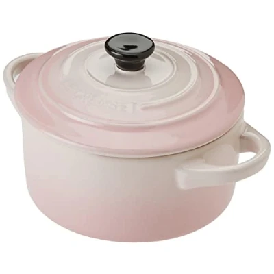 Immagine di Le Creuset Serving Pan / Mini Casserole Signature Shell Pink ø 10 cm 250 ml