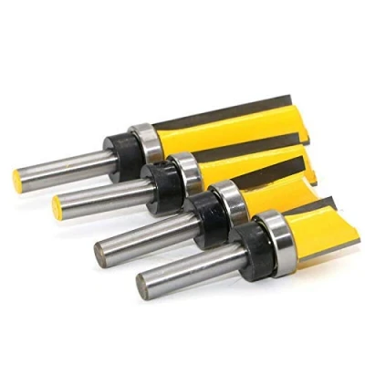 Immagine di fresa per copiare, router di a coda 8 mm lama 38 in acciaio legato alta qualità la lavorazione del legno massiccio/pannello particolato/MDF fatto mano, (8 x 3/4 mm) 1PC