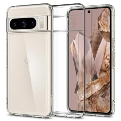 Immagine di Spigen Cover Ultra Hybrid Compatibile con Google Pixel 8 PRO Trasparente