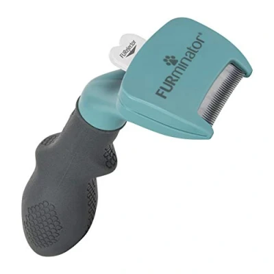 Immagine di FURminator deShedding Tool Taglia del gatto S Spazzola per gatti piccoli rimuovere il sottopelo, a pelo corto