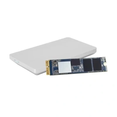 Immagine di OWC Soluzione di aggiornamento SSD completa Aura Pro X2 da 240 GB con strumenti e custodia Envoy per MacBook Air (metà 2013 2017) (Retina, fine metà 2015)