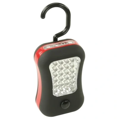 Immagine di ANSMANN Torcia da Lavoro Hycell a 28 LED, 2 in 1, Colore: Rosso/Nero, Blu, 72 unità
