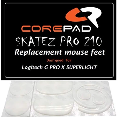 Immagine di Corepad Wi Fi Skatez Pro 210 Piedi per mouse di ricambio compatibili con Logitech G X Superlight