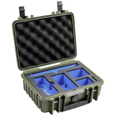 Immagine di B &amp; W International Valigetta di trasporto drone.case PP.41.InstaX4 4.1 l (L x A P) 270 215 105 mm Bronzo, Verde PP.41.BG.InstaX4