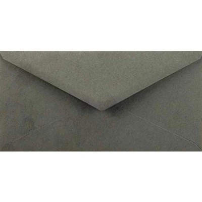 Immagine di Netuno 25 buste per lettere DL americane antracite 220 x 110 mm 115 g Sirio Color Anthracite colorate lunghe inviti compleanno matrimonio partecipazioni wedding envelope invitation