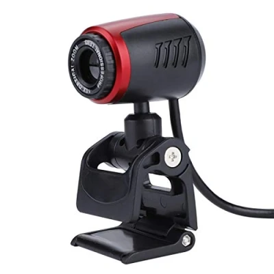 Immagine di Webcam da 16 MP, HD, USB 2.0, con rotazione del microfono di 360, per computer, PC, laptop, Skype, registrazione videochiamate, compatibile 2000 / XP 7/8 10 Vista a