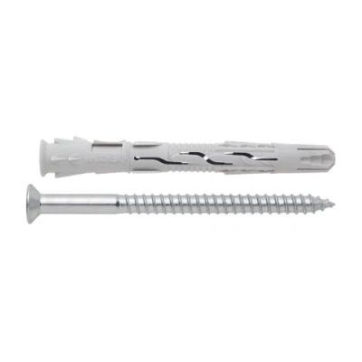 Immagine di INDEX Fixing Systems T NUX A Pack di 50 tasselli universali alta qualità, rivestimento testa svasata, in zinco, nylon, TNUXA08080
