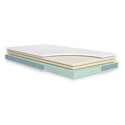 Immagine di Julius Zöllner Materasso per ragazzi Dr. Lübbe Junior, in memory foam e schiuma fredda il massimo comfort, Oeko Tex Standard 100, Made Germany, dimensioni 140 x 200 cm