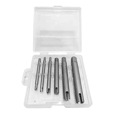 Immagine di Tap Extractor, Broken Head Screw Remover, Set di estrattori per rubinetti in acciaio la rimozione dei a testa spezzata(6 sets)