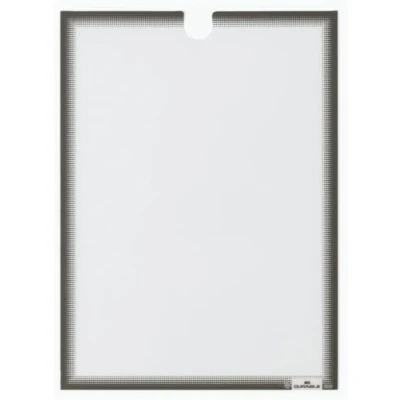 Immagine di Durable 400657 Porta documenti Antracite (L x A P) 236 323 0.27 mm DIN A4 verticale, orizzontale