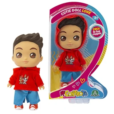 Immagine di Giochi Preziosi Me Contro Te Lui yo style, Cutie Doll Love Con Pack A Forma Di Cuore, Scegli Sofi E Per Abbinare La Tua Coppia Preferita, Bambine Partire Da 3 Anni