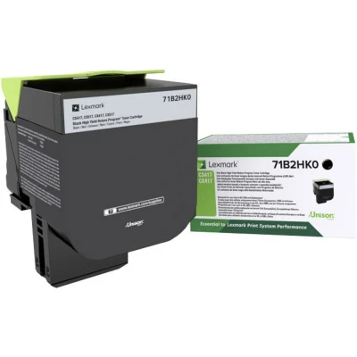 Immagine di Lexmark Cassetta toner return program CS417 CS517 CX417 CX517 Originale Nero 6000 pagine 71B2HK0