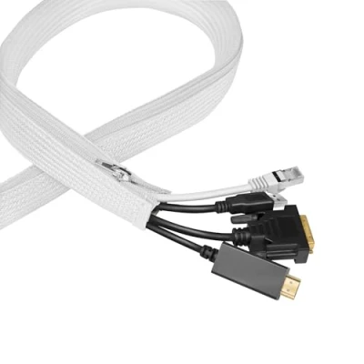 Immagine di LogiLink KAB0090 Guaina per cavi 20 mm (max) Bianco 5 m