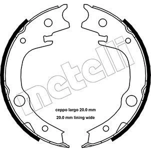 Immagine di METELLI 53 0443 Freno di Stazionamento TOYOTA: Yaris I Hatchback, Corolla IX Verso