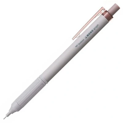 Immagine di Tombow Portamine MONO Graph Lite Smokey Brown, punta di precisione, impugnatura comoda, gomma integrata, ricaricabile [SH MGL55]