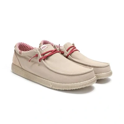 Immagine di Walk in Pitas Ledro Stringate sportive, Uomo, Taglia: 43, Beige Pelle e tessuto